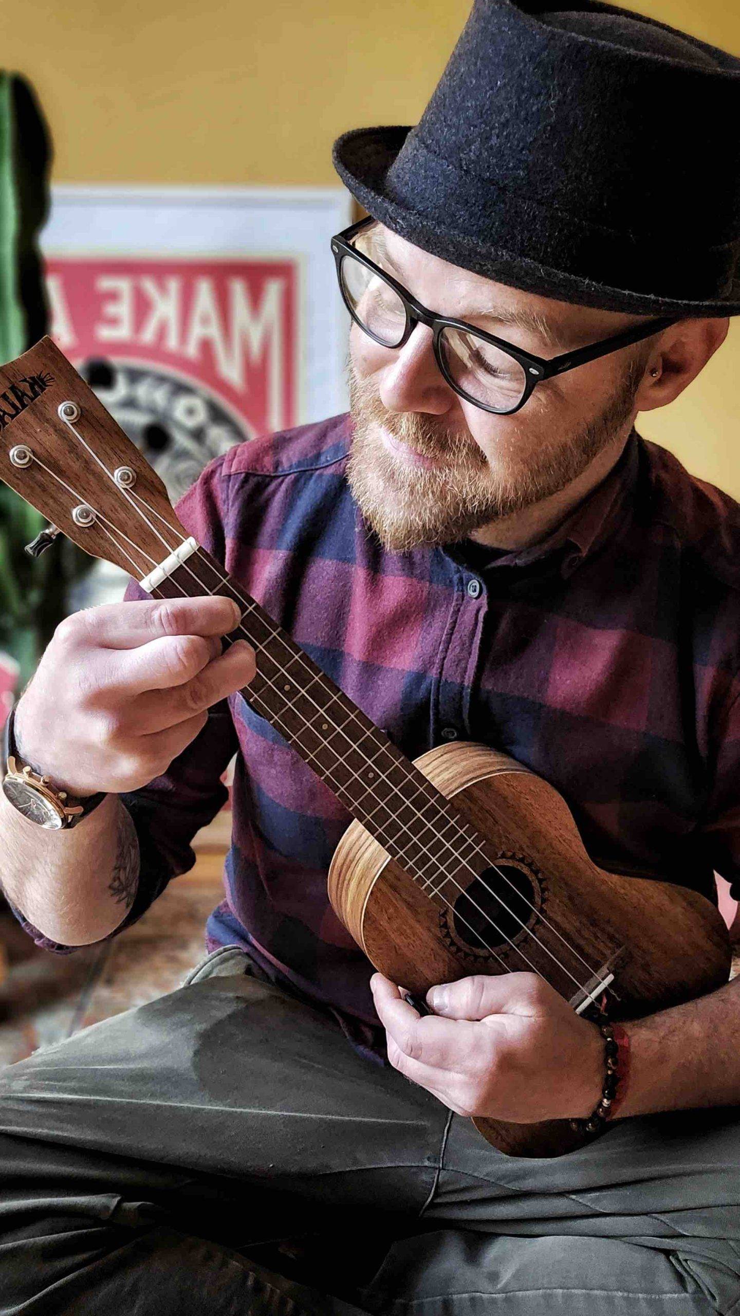 charles au Ukulele